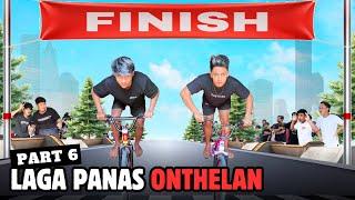 LAGA PANAS ONTHELAN PART 6 - Haymin Vs Firman Kcl Balap Onthel Leg 2