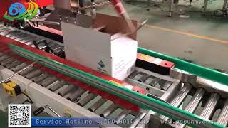 Automatic case erector,case packer ,case sealer machine Back-end automated packaging production line