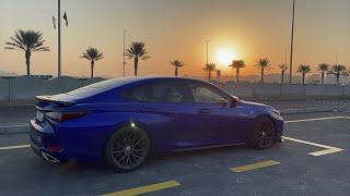 Lexus ES350 F Sport Lowered with HRE Wheels 20"