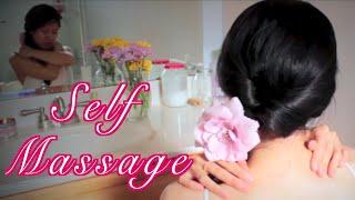 ASMR: ‍️Self Massage - Neck and Shoulders Self Care