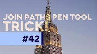 #PSin30 - Best Way to Join Paths w/ Pen Tool | Photoshop CC