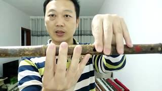 How to make sound and which note practice first on dizi flute（English subtitle）@dantangflute