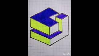 3dart #visualeffects #drawing #draw #illusion #art #coloring #viralvideo #sketch #3ddrawing#3d#3dart