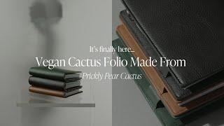 Unbox our Cactus Leather Planner Cover with Us | Cloth & Paper