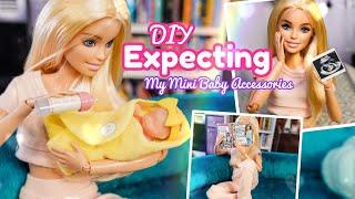 How To Make My Mini Baby & Expecting Mom Stuff & Accessories | Doll Crafts