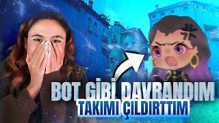 Bot Gibi Davranarak Takımı ÇILDIRTTIM! (yemediğim hakaret kalmadı)