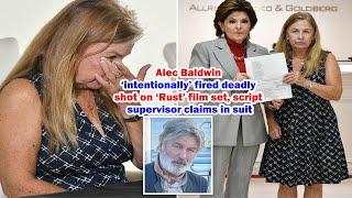 Alec Baldwin ‘intentionally’ fired deadly shot on ‘Rust’ film set, script supervisor..., World News