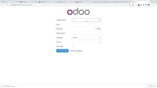 2.5 minutes successfully install odoo v12 on docker