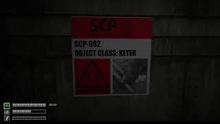 SCP-682 demonstration SCP:CB janitor work (v.0.1)