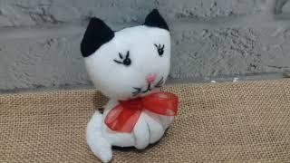 Игрушка Котёнок из носков своими руками. //Yulili Murli// Toy Kitten from socks with your own hands.