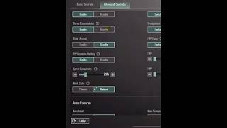 Improve Hip-Fire & Headshot | BGMI  / PUBG Mobile Settings Guide  #shorts