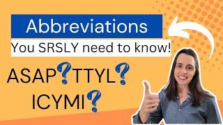 Internet Abbreviations & Acronyms YOU SHOULD KNOW in 2023