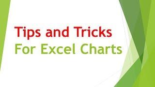 Tips and Tricks — Charts in Excel for Professionals