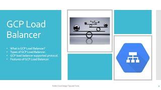 Fundamentals of GCP Load Balancer | Types of GCP Load Balancer.​ | Design aspects .