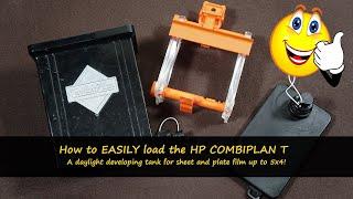 How to EASILY load the HP COMBI PLAN T developing tank