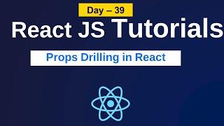 Props drilling in react JS |React js tutorials in Telugu| Props in react JS in telugu|React js#react