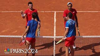 U.S. doubles duo Austin Krajicek and Rajeev Ram coast into final | Paris Olympics | NBC Sports