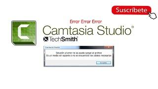 Error de códecs en camtasia