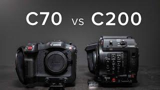 CANON C70 VS CANON C200 | Dynamic Range, Low Light, Slow Motion Footage