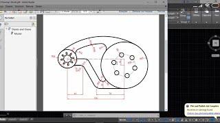 AutoCAD 2d uygulama |çizgi kalınlığı atama ,eksen atama,ölçülendirme,renklendirme, çıktı alma|