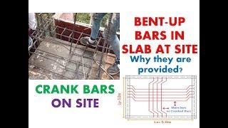 Site Video - Alternate Bent up Bar in Slab at Site - Cranked Bar in Slab at Site