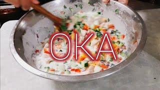 HOW TO MAKE OKA | Samoan Coconut Raw Fish 