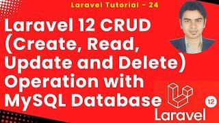 Laravel 12 CRUD (Create, Read, Update and Delete) Operation with MySQL Database #laravel12 #laravel