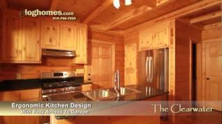 Clearwater Log Cabin Virtual Tour by eLoghomes.com