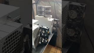 МАЙНИНГ НА ДАЧЕ BITMAIN S19K PRO Чистка асиков #mining #майнинг #bitcoin