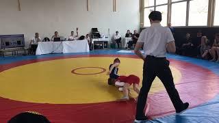 Gregor Wolf (SV Halle) B-38kg - Connor Pohl (KR Geiseltal) B-41kg FR Freundschaftskampf