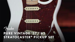 Pure Vintage '57/'62 Stratocaster Pickup Set | Fender