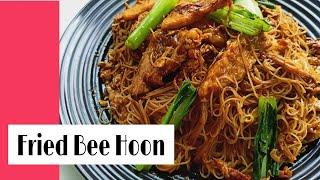 Fried Bee Hoon Chinese Style (Rice Vermicelli) | Bihun Goreng Chinese Style | 炒米粉