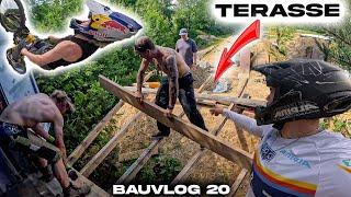 Neue Terasse und SESSION! Bauvlog 20