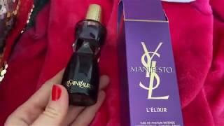 РАСПАКОВОЧКА НОВОГО АРОМАТА ОТ YSL MANIFESTO L‘ELEXIR INTENSE  THEJULIASWORLD