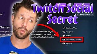 Grow, Search & Get Discovered On Twitch With Social Media Links!