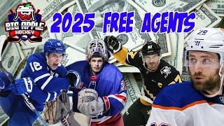 HUGE 2025 NHL Free Agent Class | Bigapplehockey