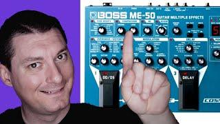 BOSS ME-50 (My favorite settings)