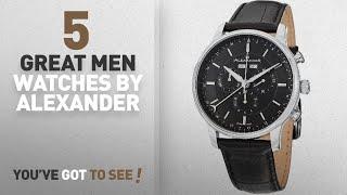 Top 10 Alexander Men Watches [ Winter 2018 ]: Alexander Statesman Chieftain Men's Multi-function