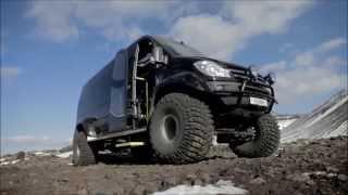 ► Тест драйв Sprinter 4x4 Iceland Artic trucks. Новинки авто 2015-2016