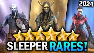 BUILD THESE SLEEPER RARES in 2024! Best Champs EVERY FACTION - Raid Shadow Legends Tier List