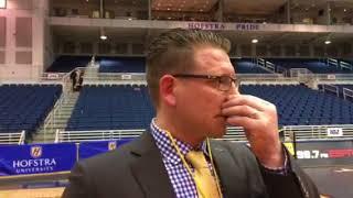 WREST: Post-match Interview With Hofstra Coach Dennis Papadatos at EIWA Championships (3/4/18)