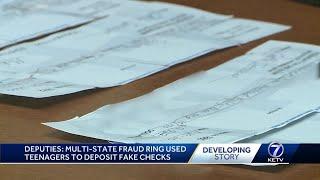 Deputies: Men contacted teens via social media to deposit fake checks