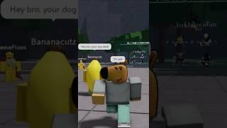 Chill guy plays Roblox #tsb #shorts