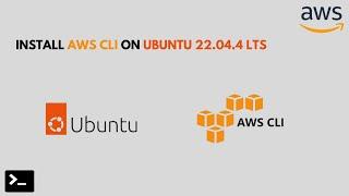 Install and configure AWS CLI on Ubuntu 22.04.4 EC2-Instance | AWS | CLI | Ubuntu