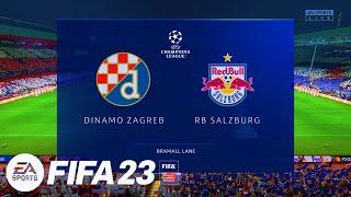 Dinamo Zagreb Vs. RB Salzburg - UEFA Champions League 22/23 Matchday 4 | FIFA 23 - Next Gen PC