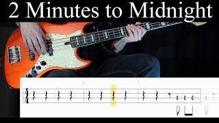 2 Minutes to Midnight (Iron Maiden) - Bass Cover (With Tabs) by Leo Düzey