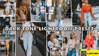 Dark Tone Mobile Preset Lightroom Free DNG File || Laetobz Tutorial