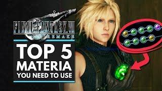 Final Fantasy 7 Remake | Top 5 Materia You Don't Want to Miss