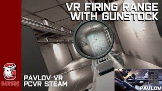 Pavlov firing range VR Gunstock test