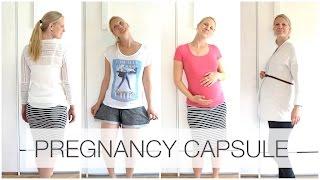 My Minimal Pregnancy Wardrobe - Maternity Capsule